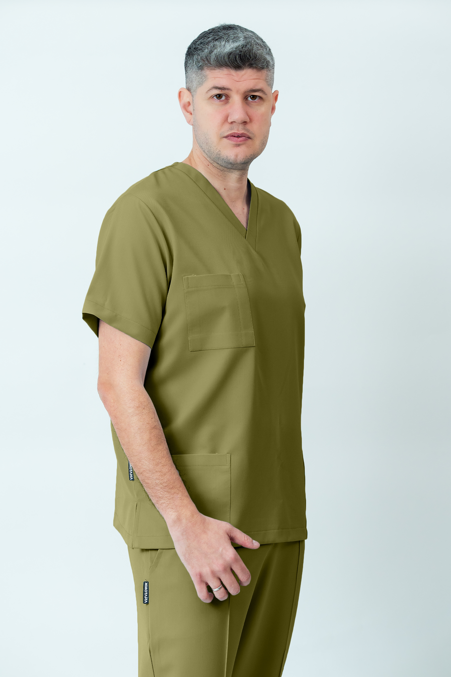 Bluză medicală Signature Utility Barbat - Olive