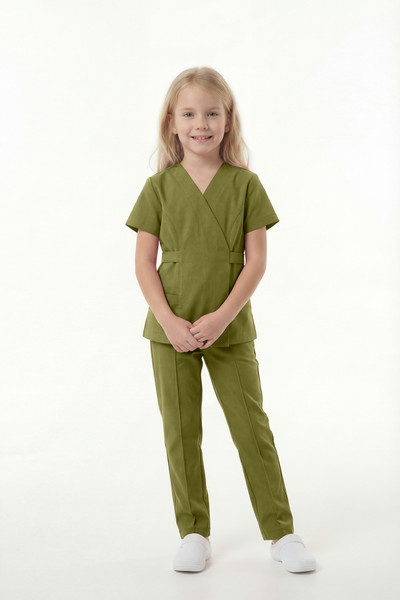 Costum medical Signature Wrap Fete - Olive