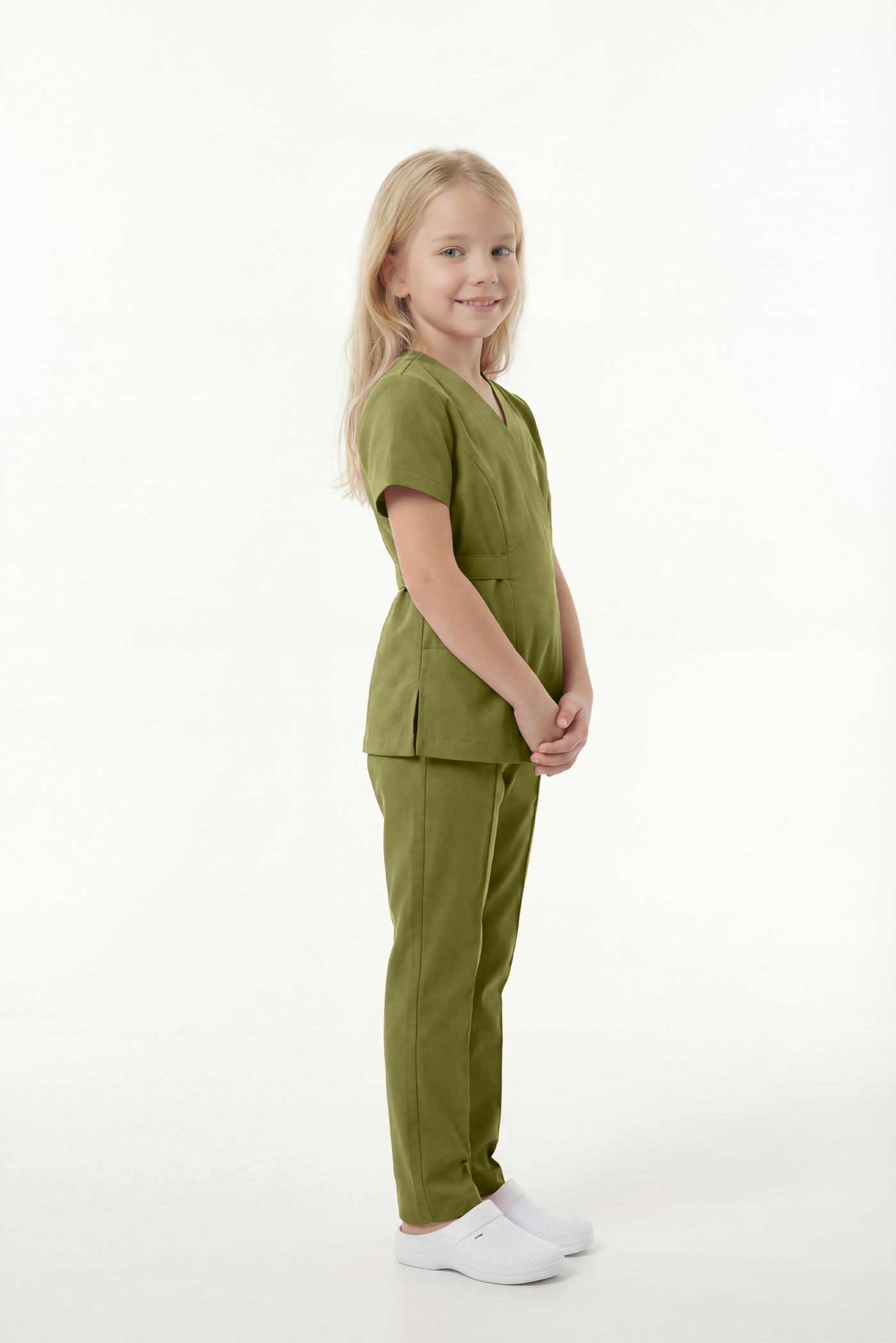 Costum medical Signature Wrap Fete - Olive