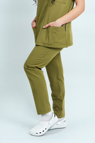 Costum medical Signature Utility Damă - Olive