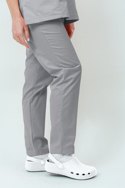 Pantaloni medicali Core Minimal Dama - Pale Grey