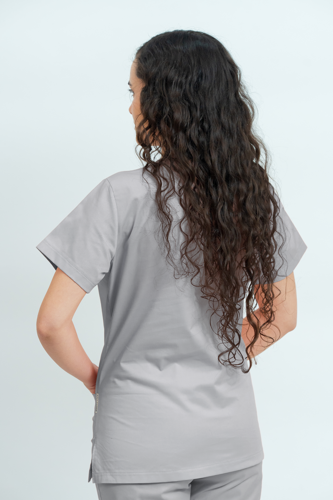 Costum medical Core Minimal Dama - Pale Grey