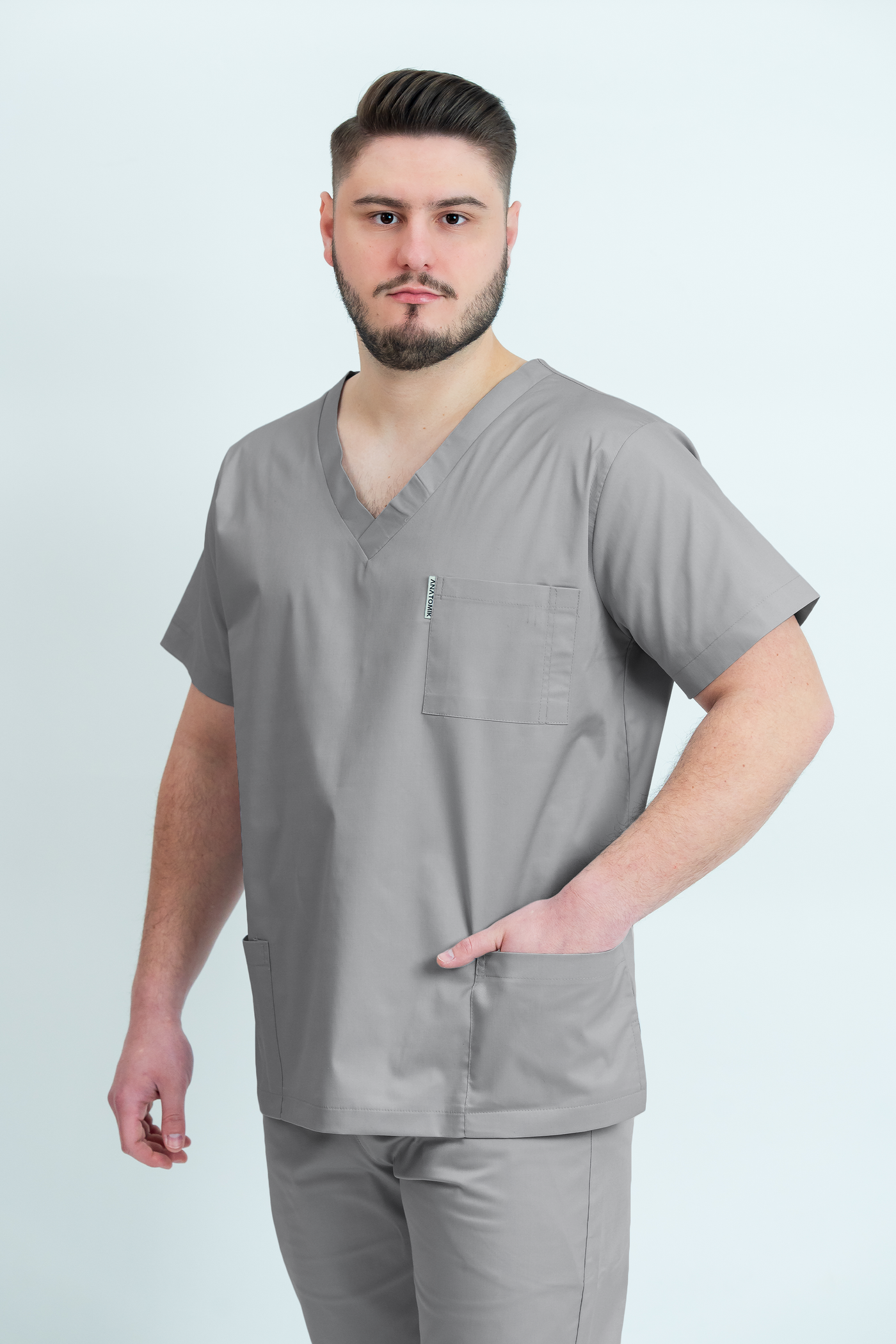 Costum medical Core Utility Barbat - Pale Grey
