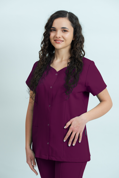 Costum medical Signature Snap Dama - Purple