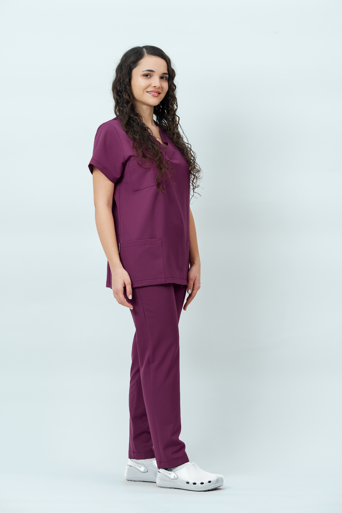 Costum medical Signature Utility Damă - Purple