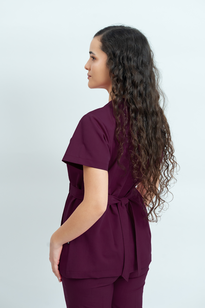 Costum medical Signature Wrap Dama - Purple