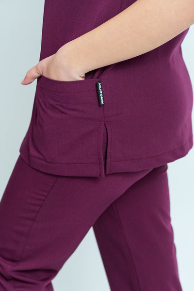 Costum medical Signature Minimal Dama - Purple