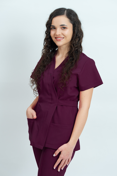 Costum medical Signature Wrap Dama - Purple