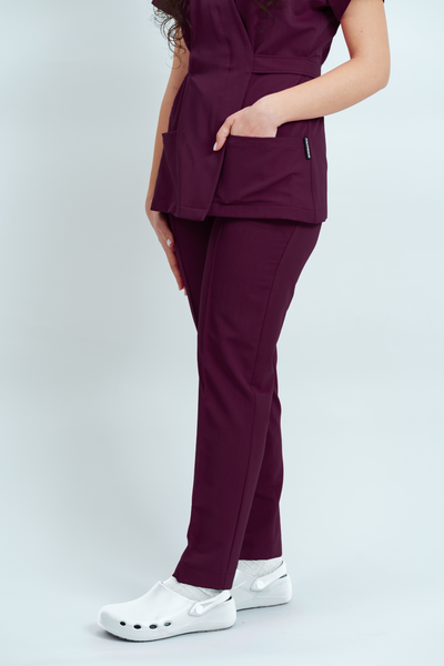 Costum medical Signature Wrap Dama - Purple