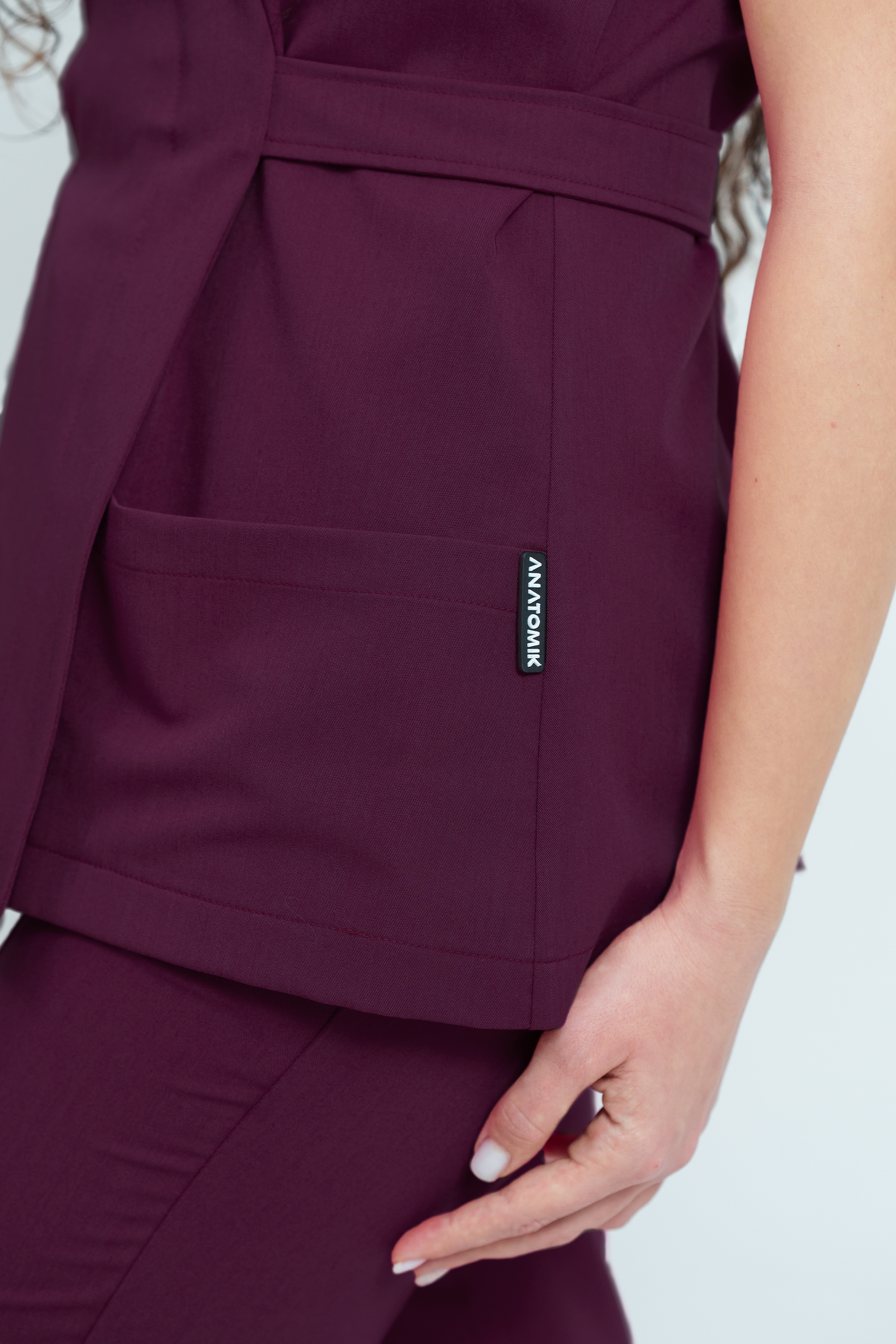 Costum medical Signature Wrap Dama - Purple