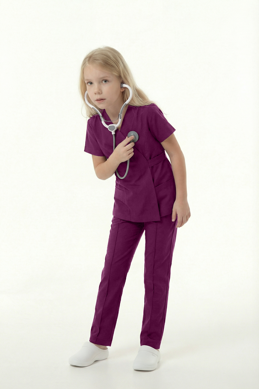 Costum medical Signature Wrap Fete - Purple