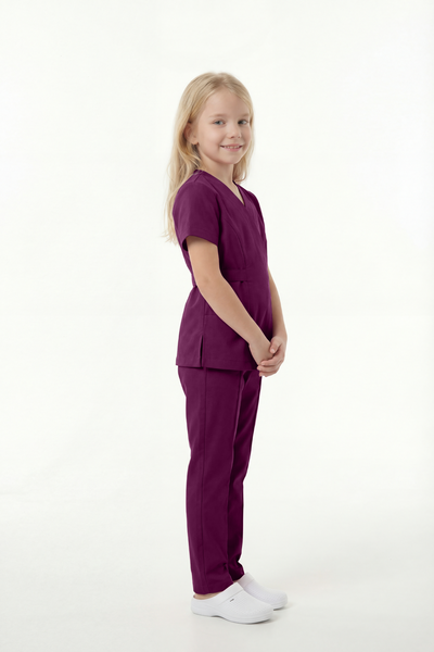 Costum medical Signature Wrap Fete - Purple