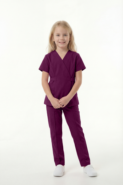 Costum medical Signature Wrap Fete - Purple