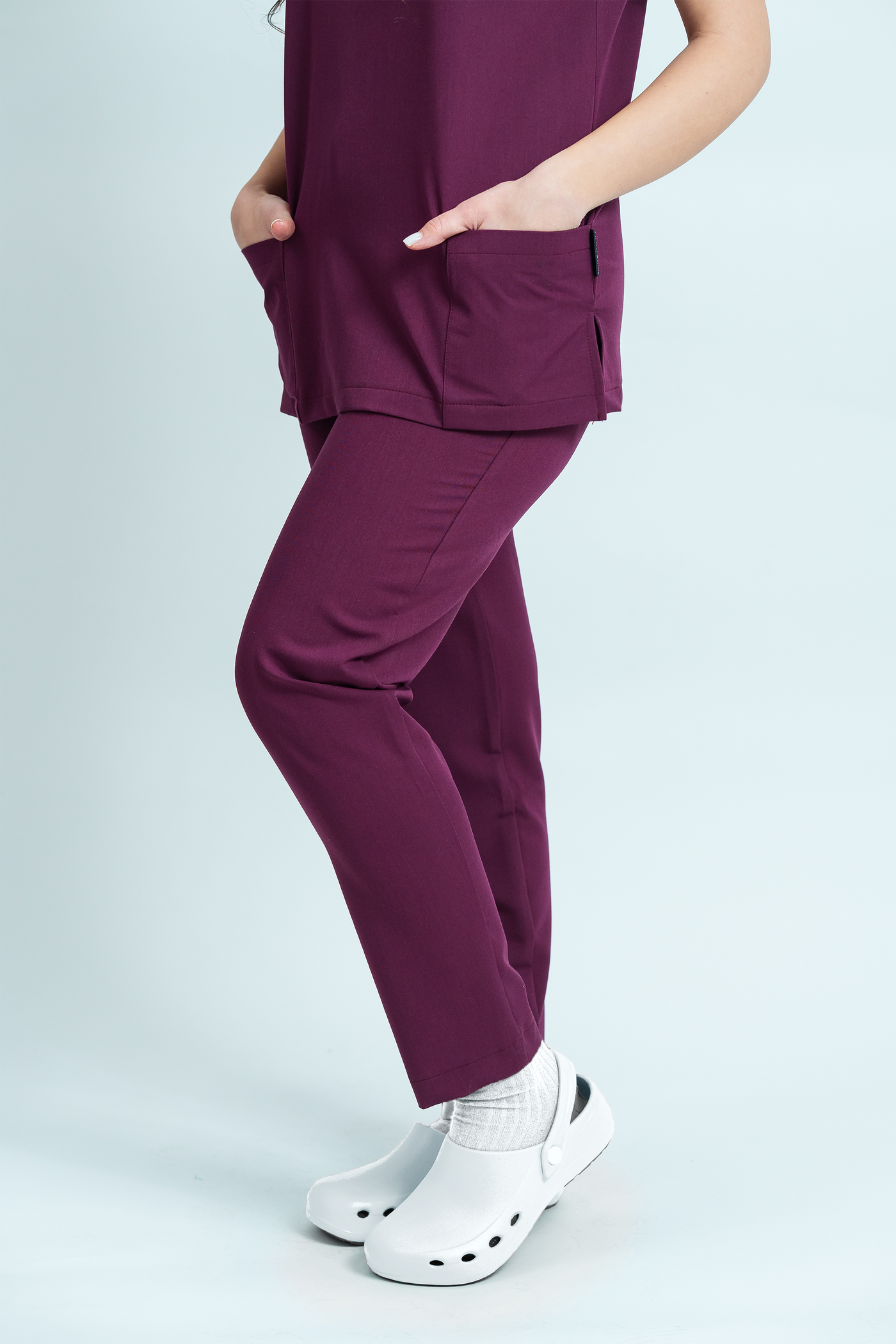 Costum medical Signature Minimal Dama - Purple