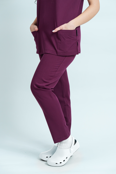 Costum medical Signature Minimal Dama - Purple