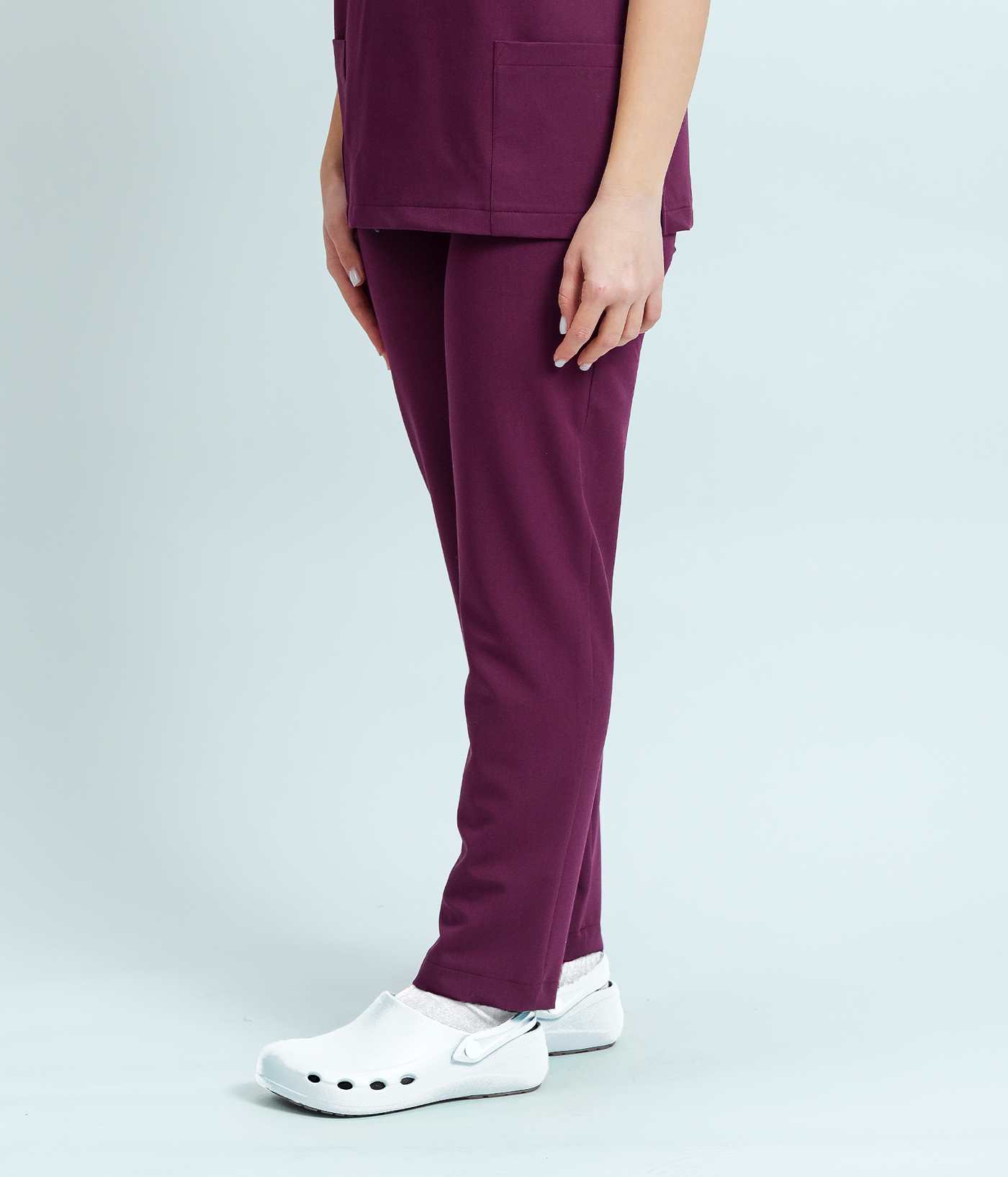 Pantaloni medicali Signature Minimal Dama - Purple
