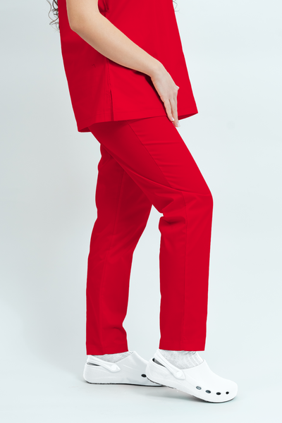 Costum medical Core Minimal Dama - Red