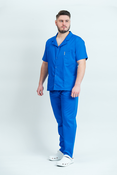 Costum medical Core Rever Barbat - Royal Blue