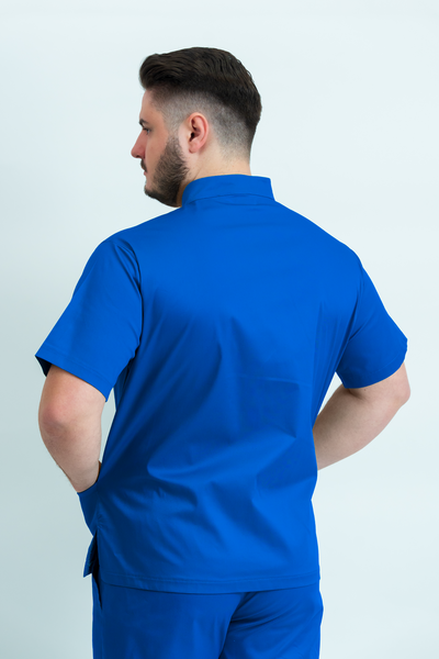 Costum medical Core Snap Barbat - Royal Blue