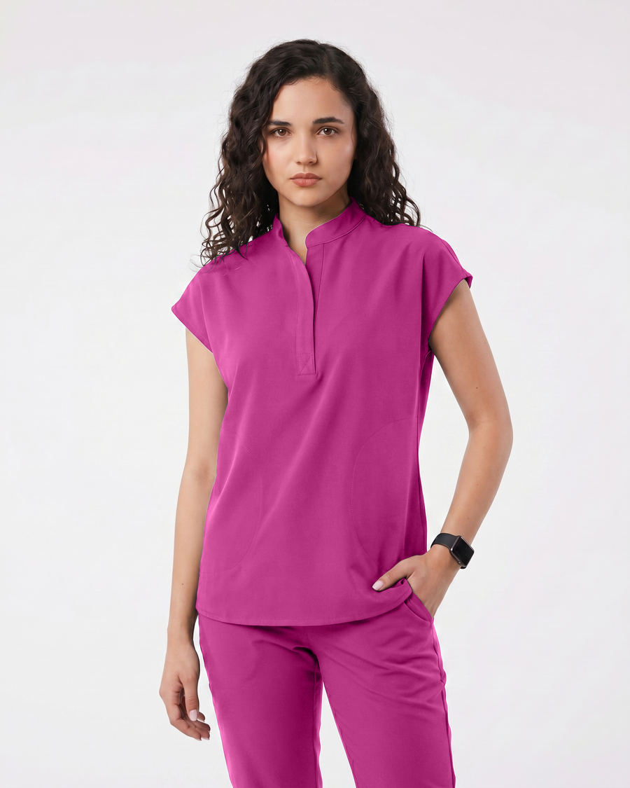 Costum medical Summer Flow Dama - Light Purple