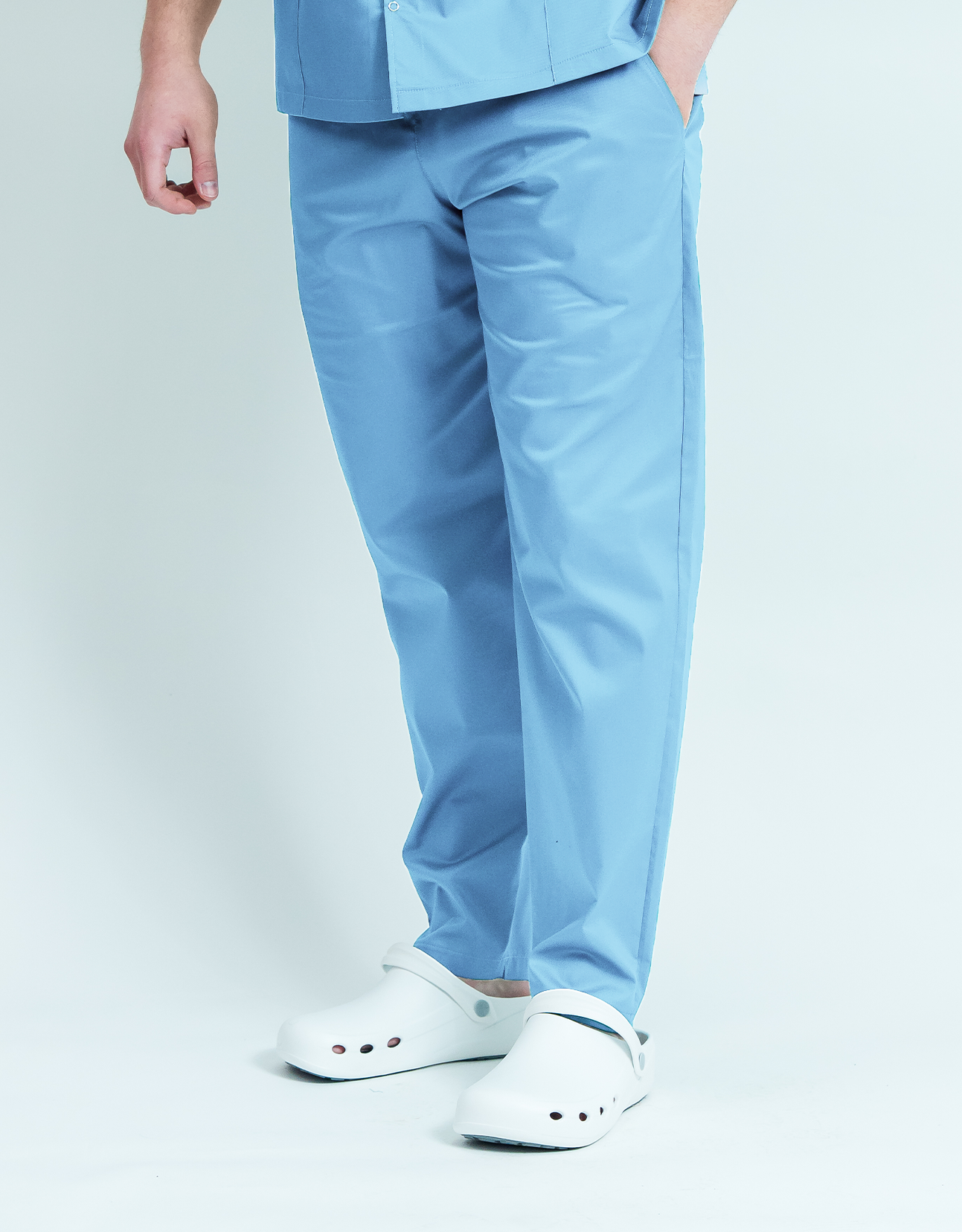 Pantaloni medicali Core Minimal Barbat - Sky