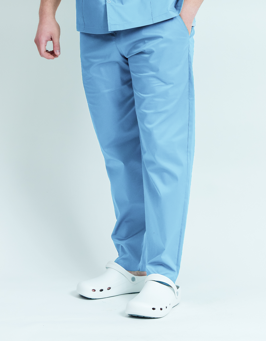 Pantaloni medicali Core Minimal Barbat - Sky