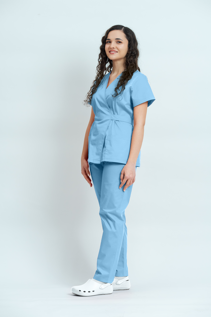 Costum medical Core Wrap Dama - Sky