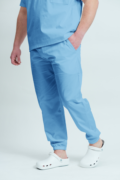 Costum medical Core Polo Barbat - Sky