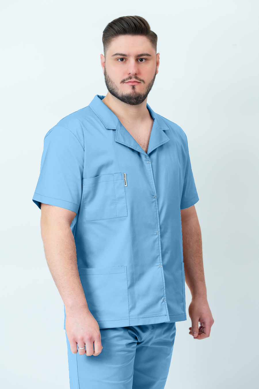 Costum medical Core Rever Barbat - Sky