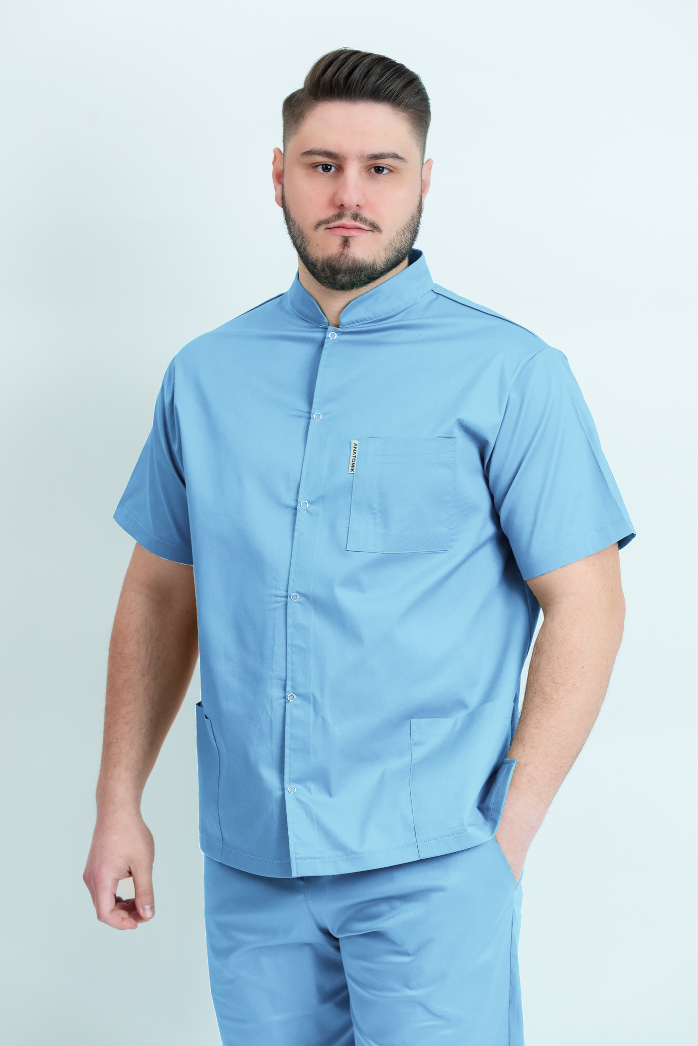Costum medical Core Snap Barbat - Sky