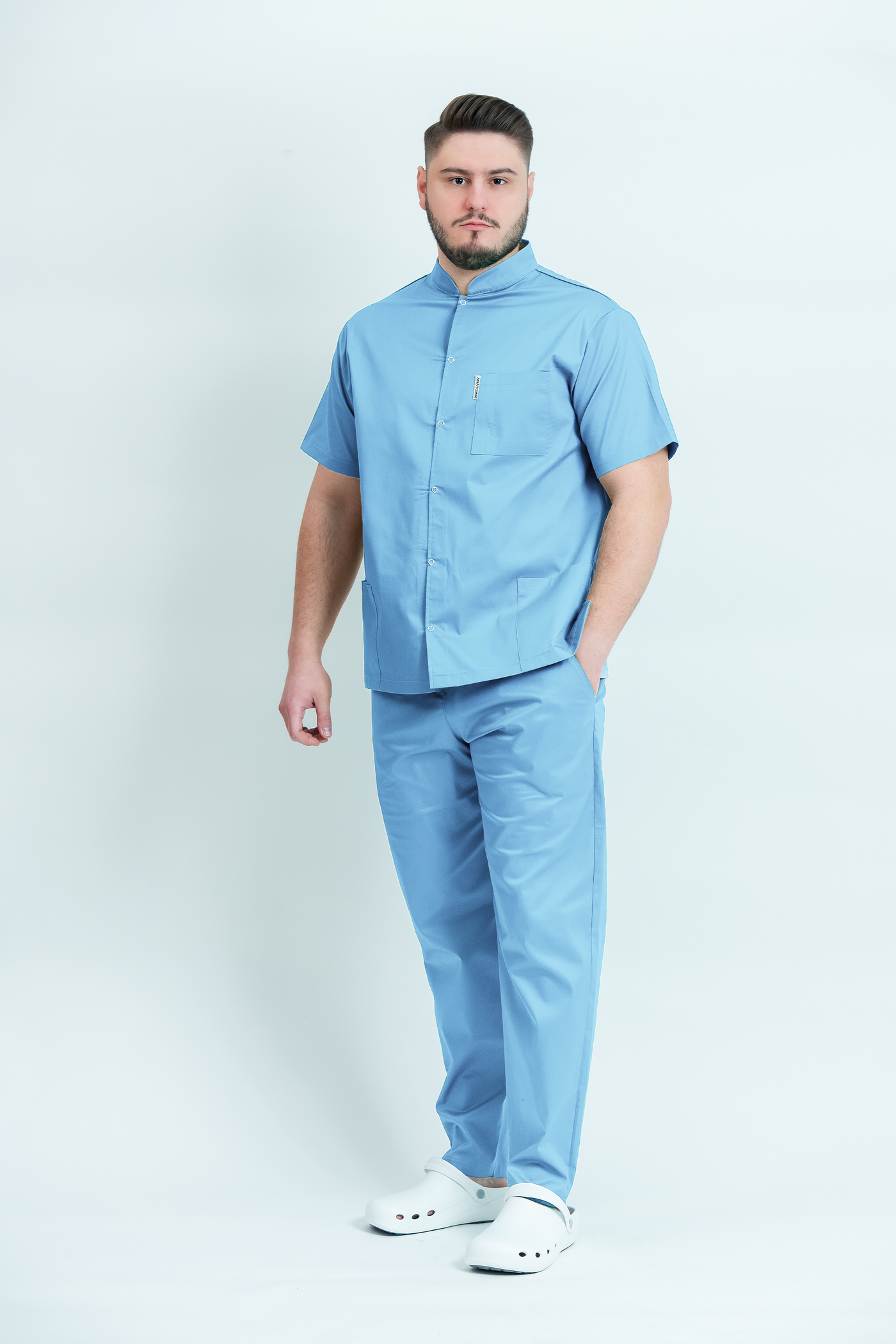 Costum medical Core Snap Barbat - Sky