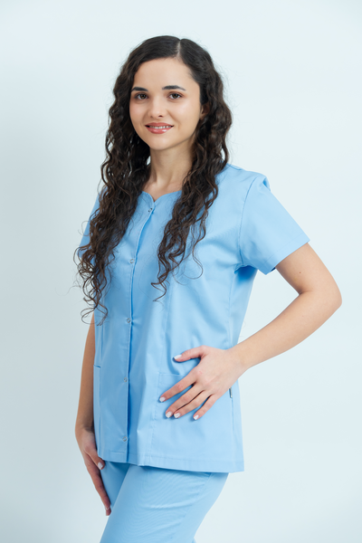 Costum medical Core Snap Dama - Sky