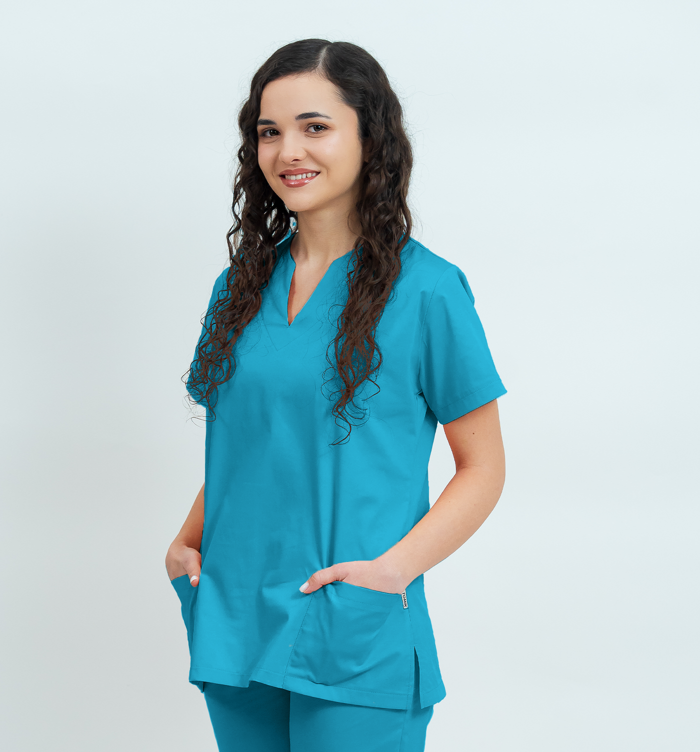 Bluză medicală Core Minimal Dama - Turquoise