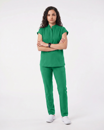Costum medical Summer Flow Dama - Hospital Green