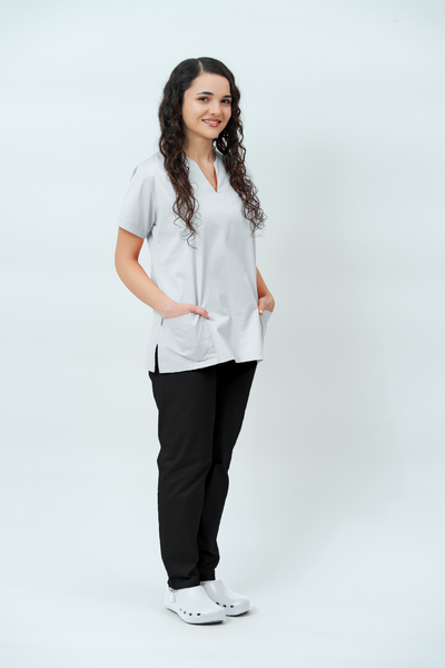 Costum medical Core Minimal Dama - White