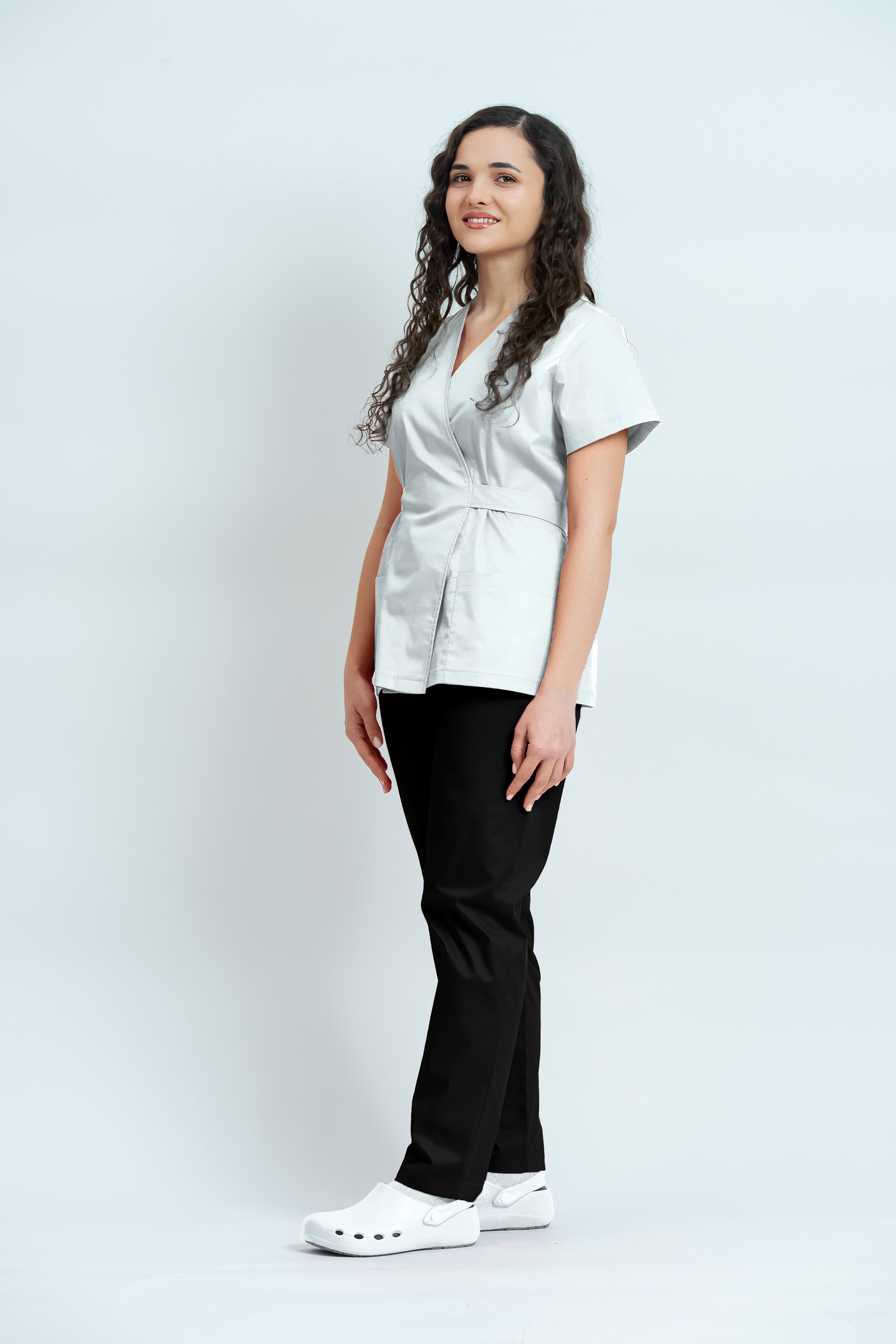 Costum medical Core Wrap Dama - White