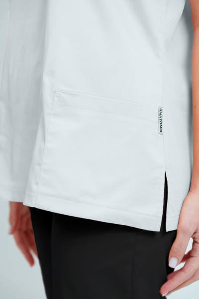 Bluză medicală Core Minimal Dama - White