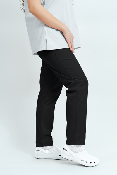 Pantaloni medicali Core Minimal Dama - Black