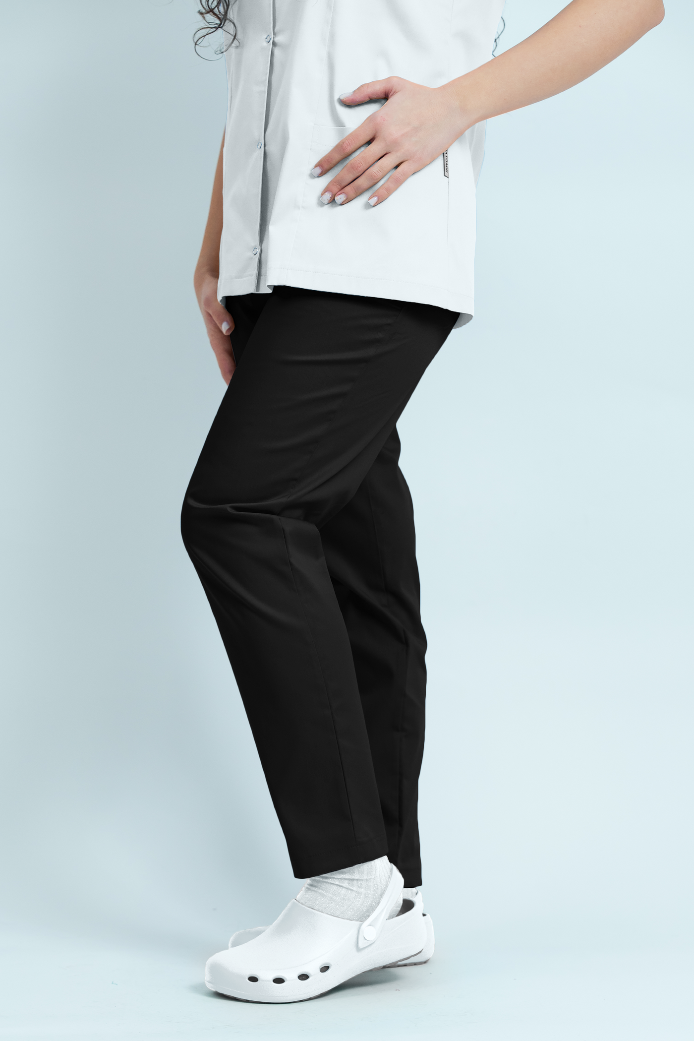 Costum medical Core Snap Dama - White