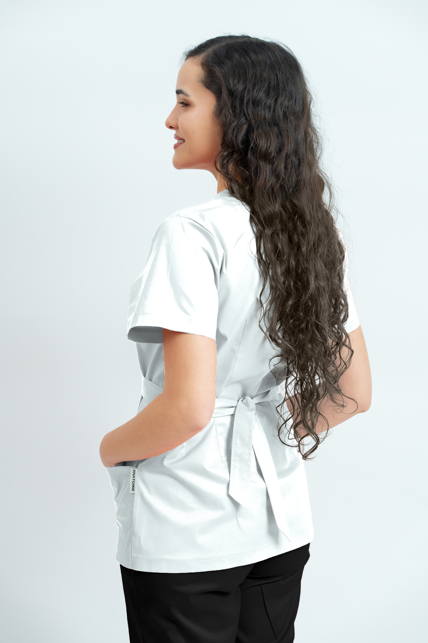 Costum medical Core Wrap Dama - White