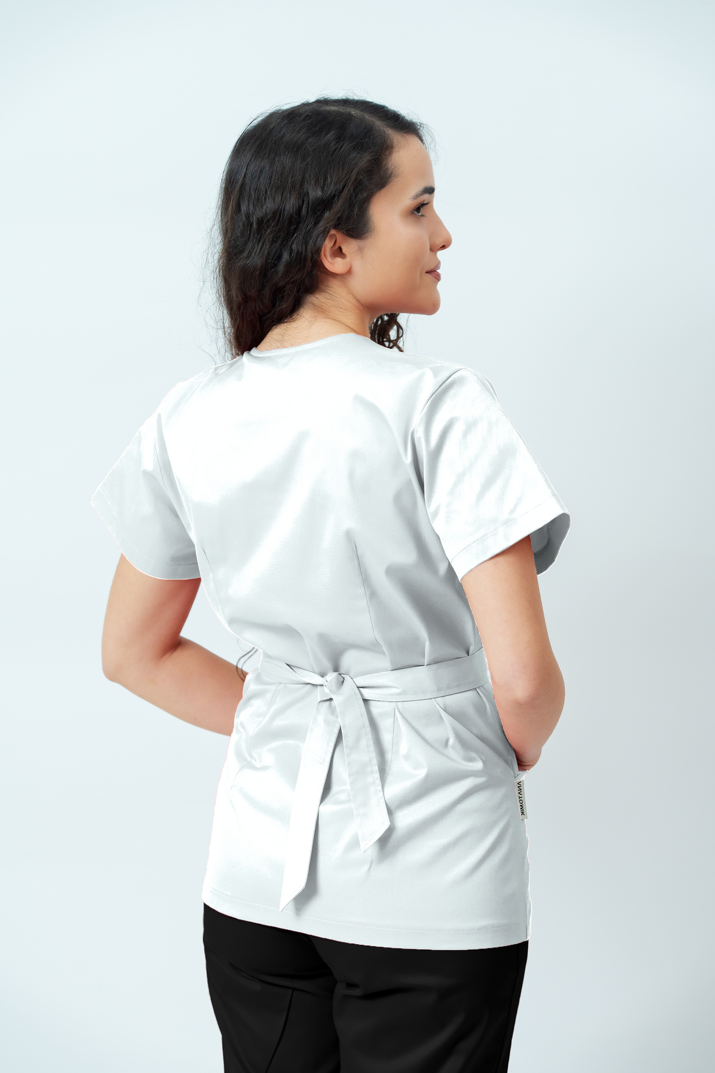 Costum medical Core Wrap Dama - White