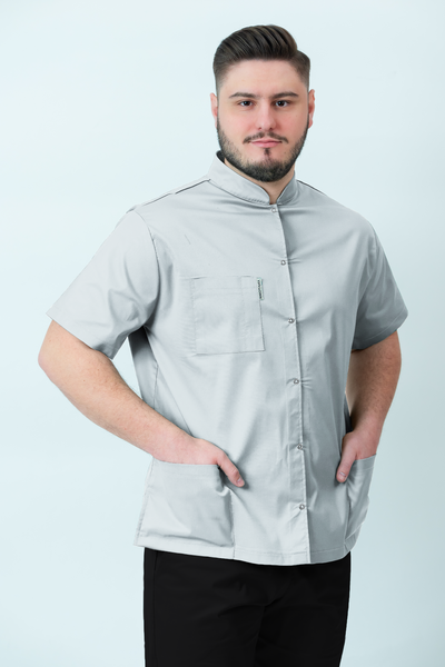 Costum medical Core Snap Barbat - White