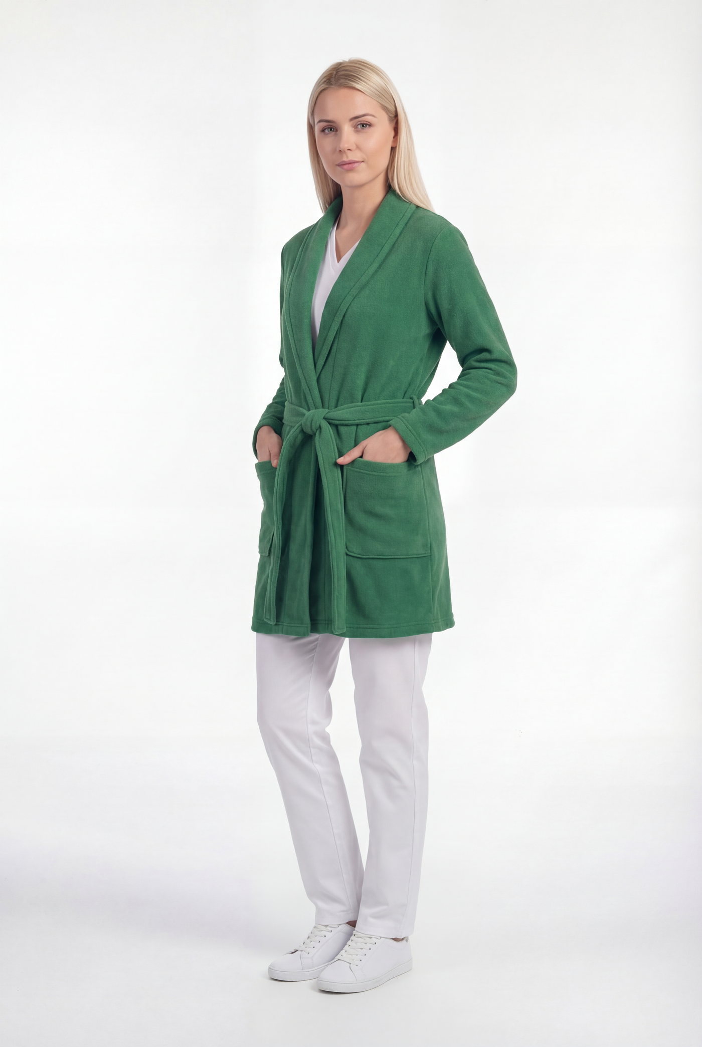 Halat medical polar Core Dama - Hospital Green